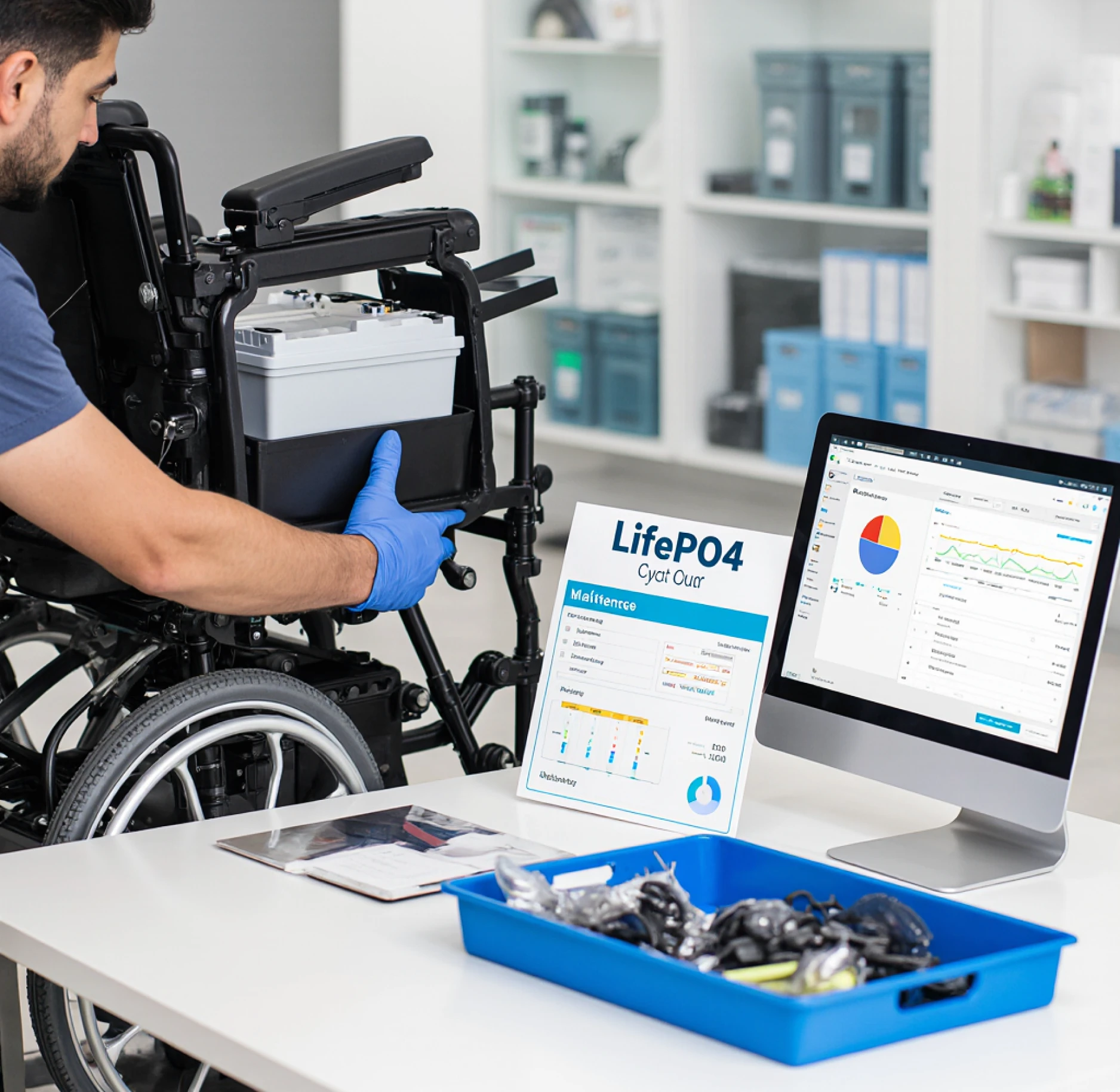 U Sillas de ruedas eléctricas Chesh Health digiworld 5